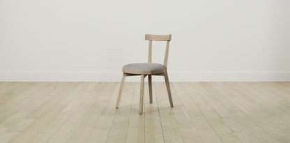 The Allen  - Belgian Linen Agate Dining Chair