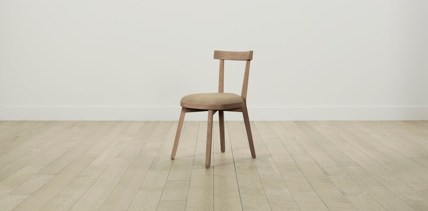 The Allen  - Mohair Almond Dining Chair