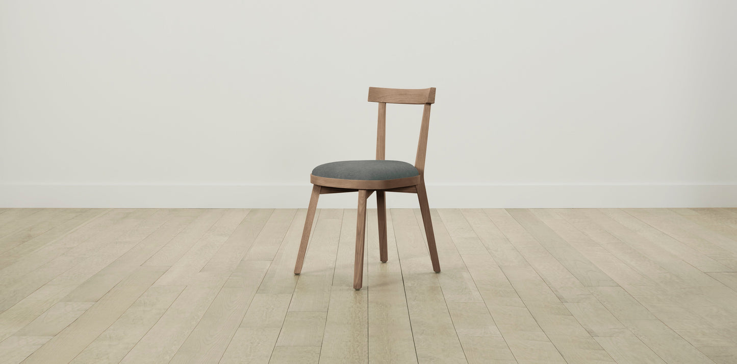 The Allen  - Mohair Fog Dining Chair