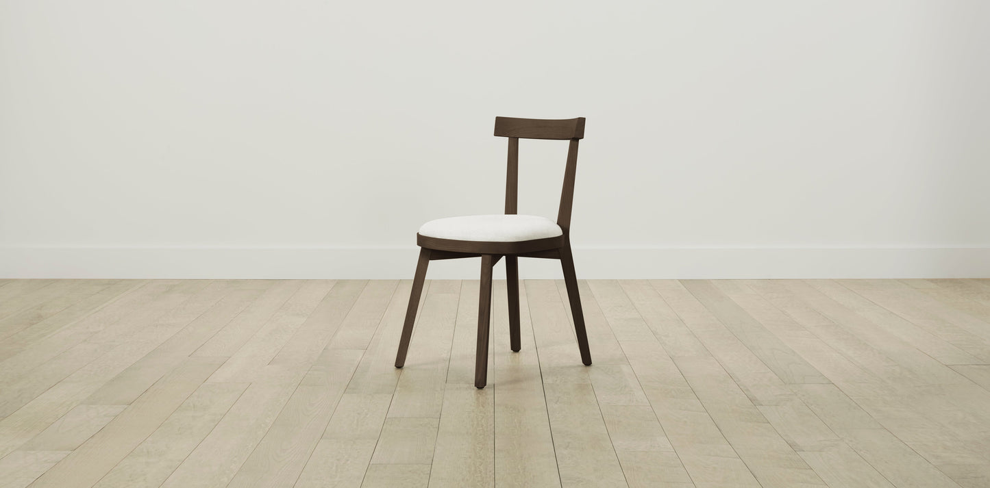 The Allen  - Performance Chevron Powder Dining Chair