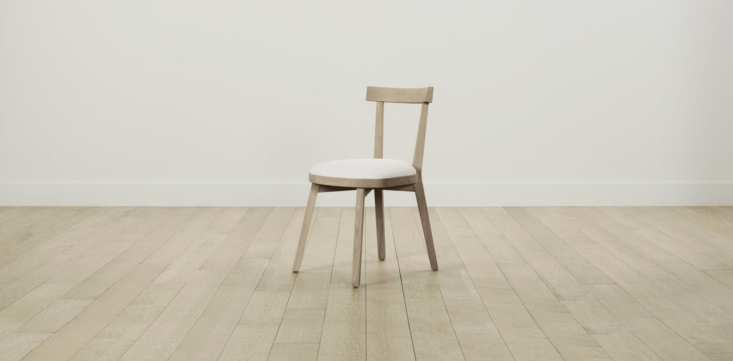 The Allen  - Performance Linen Oyster Dining Chair