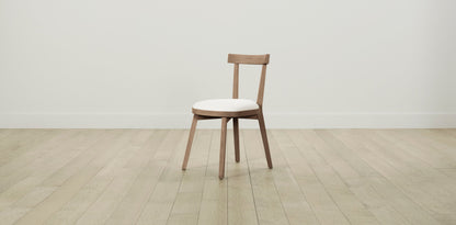 The Allen  - Performance Textured Linen Pearl Dining Chair