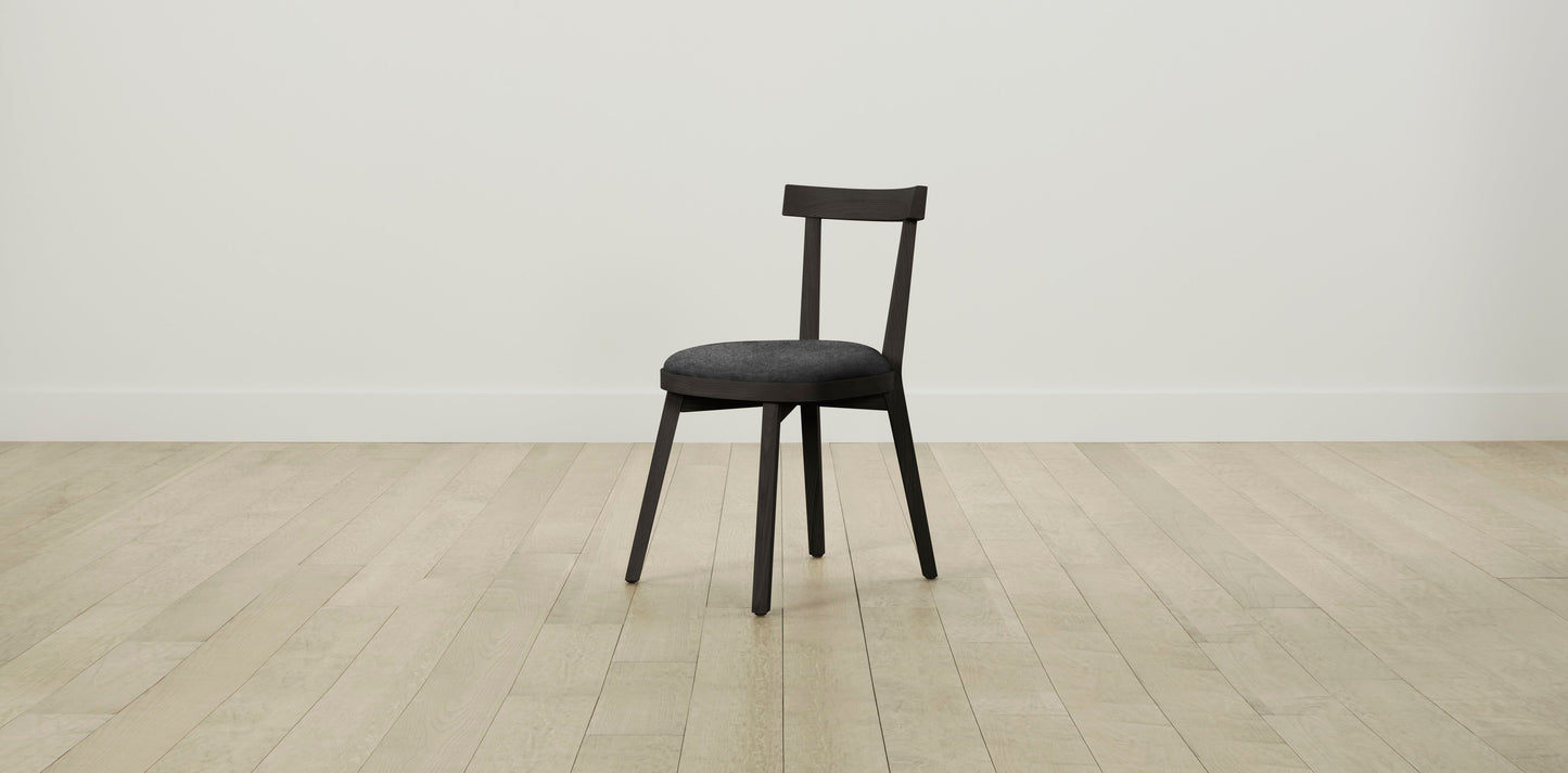 The Allen  - Performance Tweed Char Dining Chair