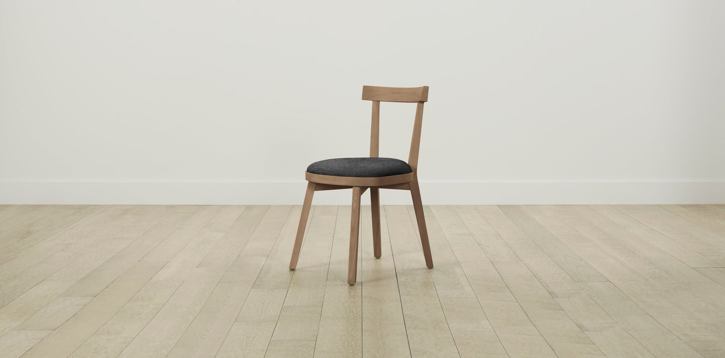 The Allen  - Performance Tweed Char Dining Chair