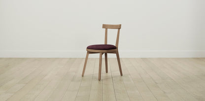 The Allen  - Performance Velvet Merlot Dining Chair