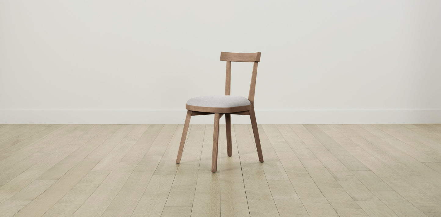 The Allen  - Performance Woven Chenille Steel Dining Chair