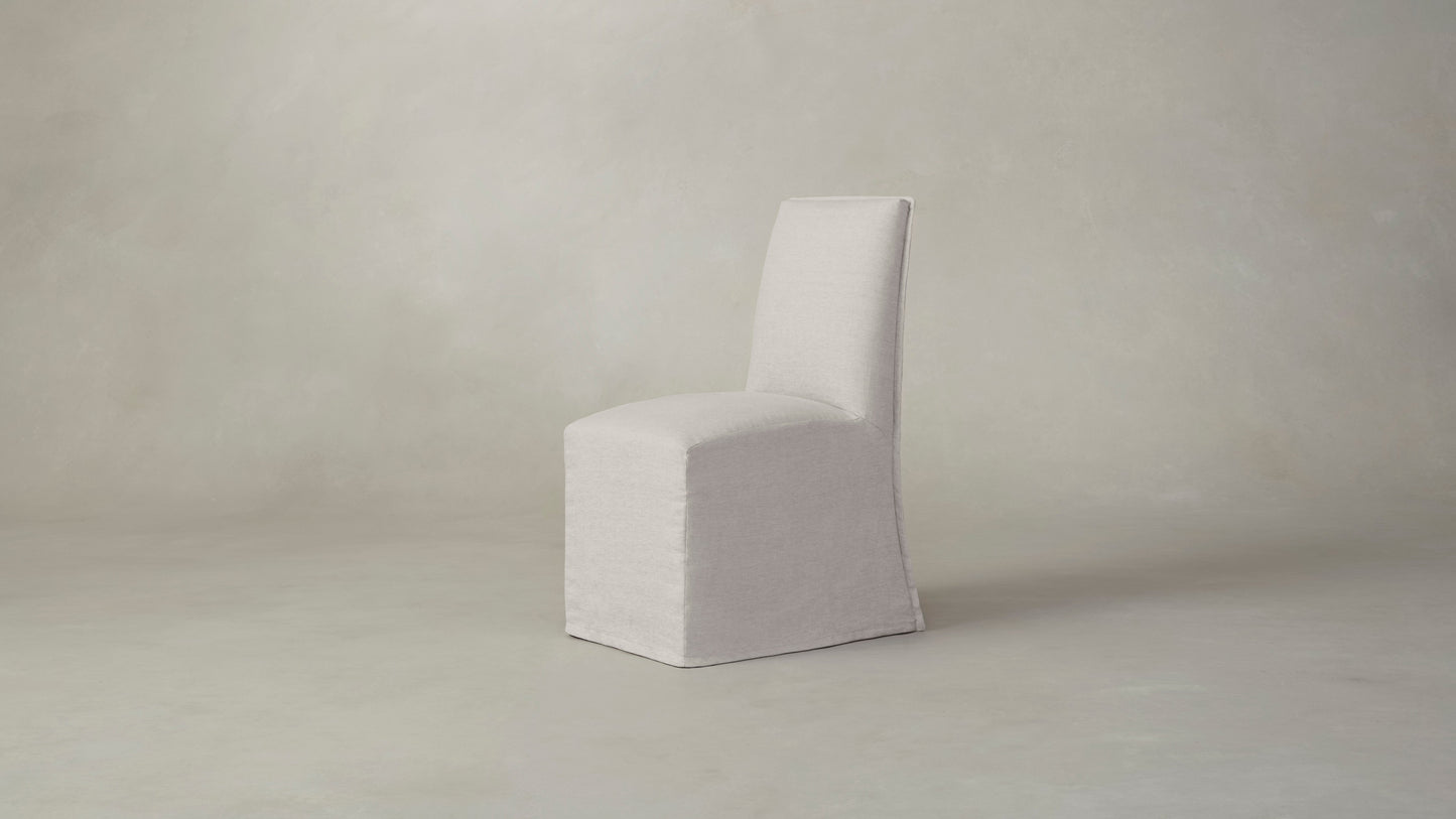 The Beacon  - Performance Stonewashed Linen Dew Dining Chair