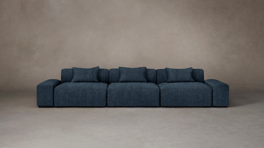 The Breuer Modular  - Performance Tweed Denim Sofa