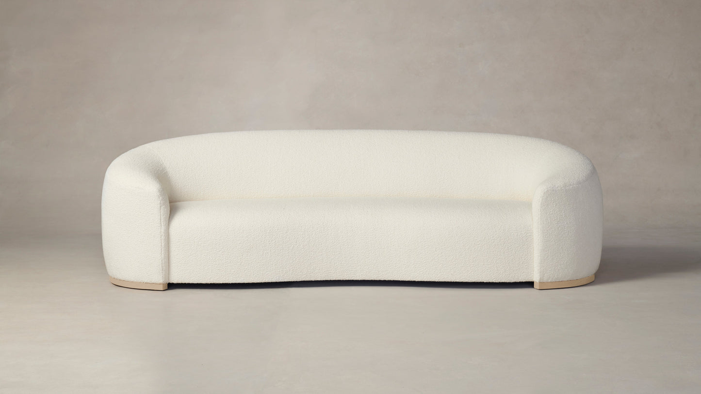 The Chelsea  - Italian Bouclé White Sofa