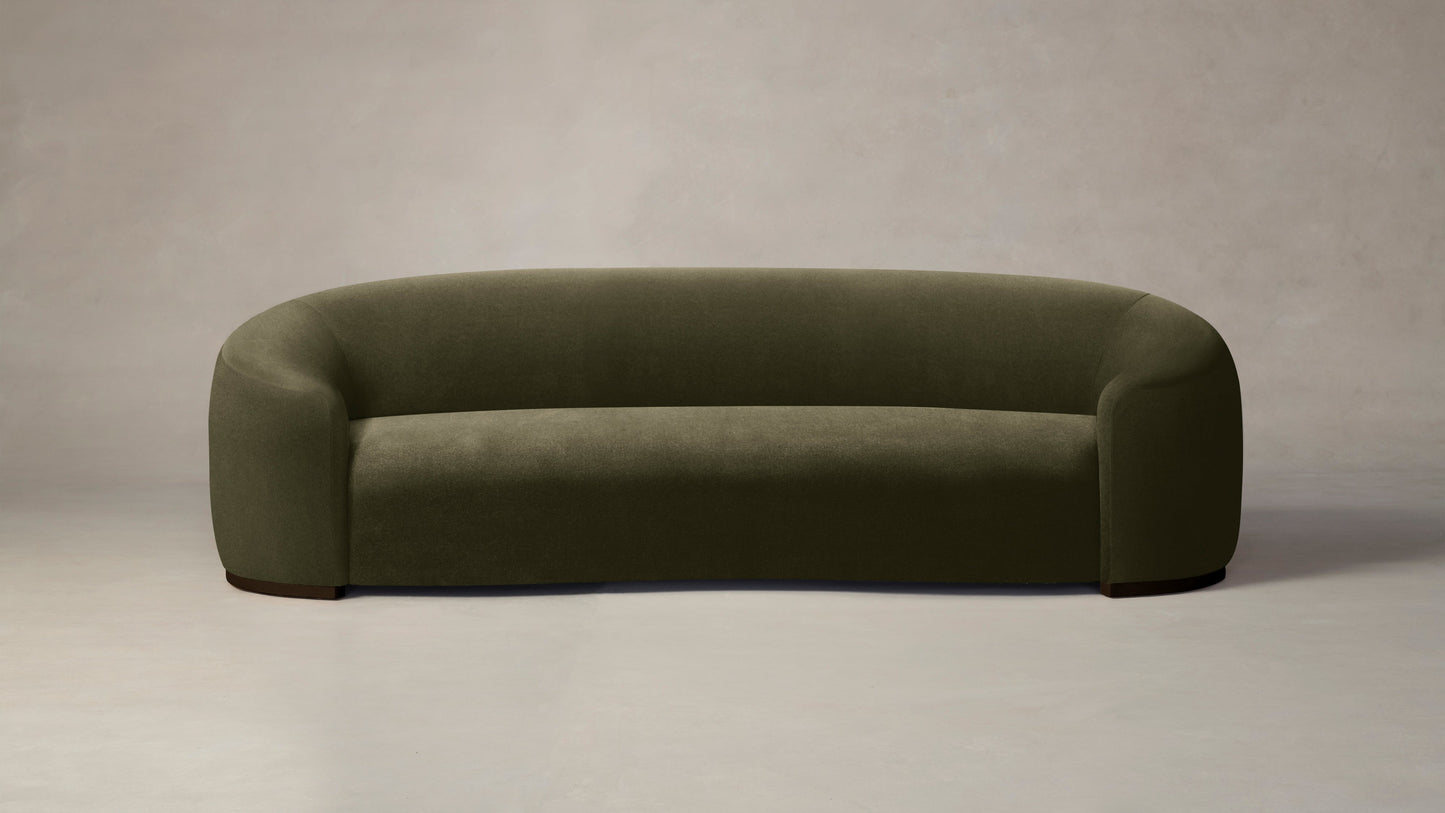 The Chelsea  - Mohair Moss Sofa