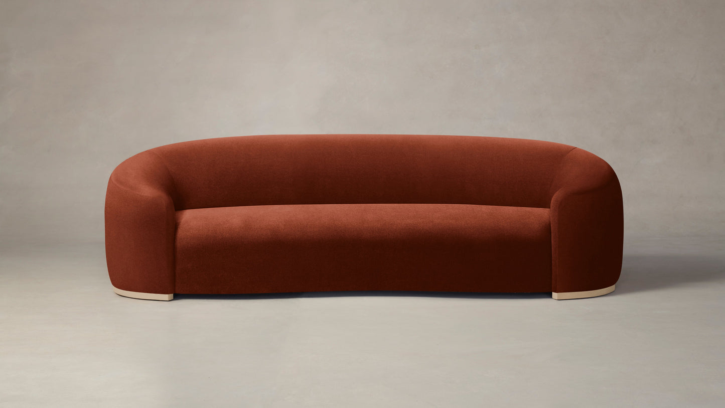 The Chelsea  - Mohair Spice Sofa