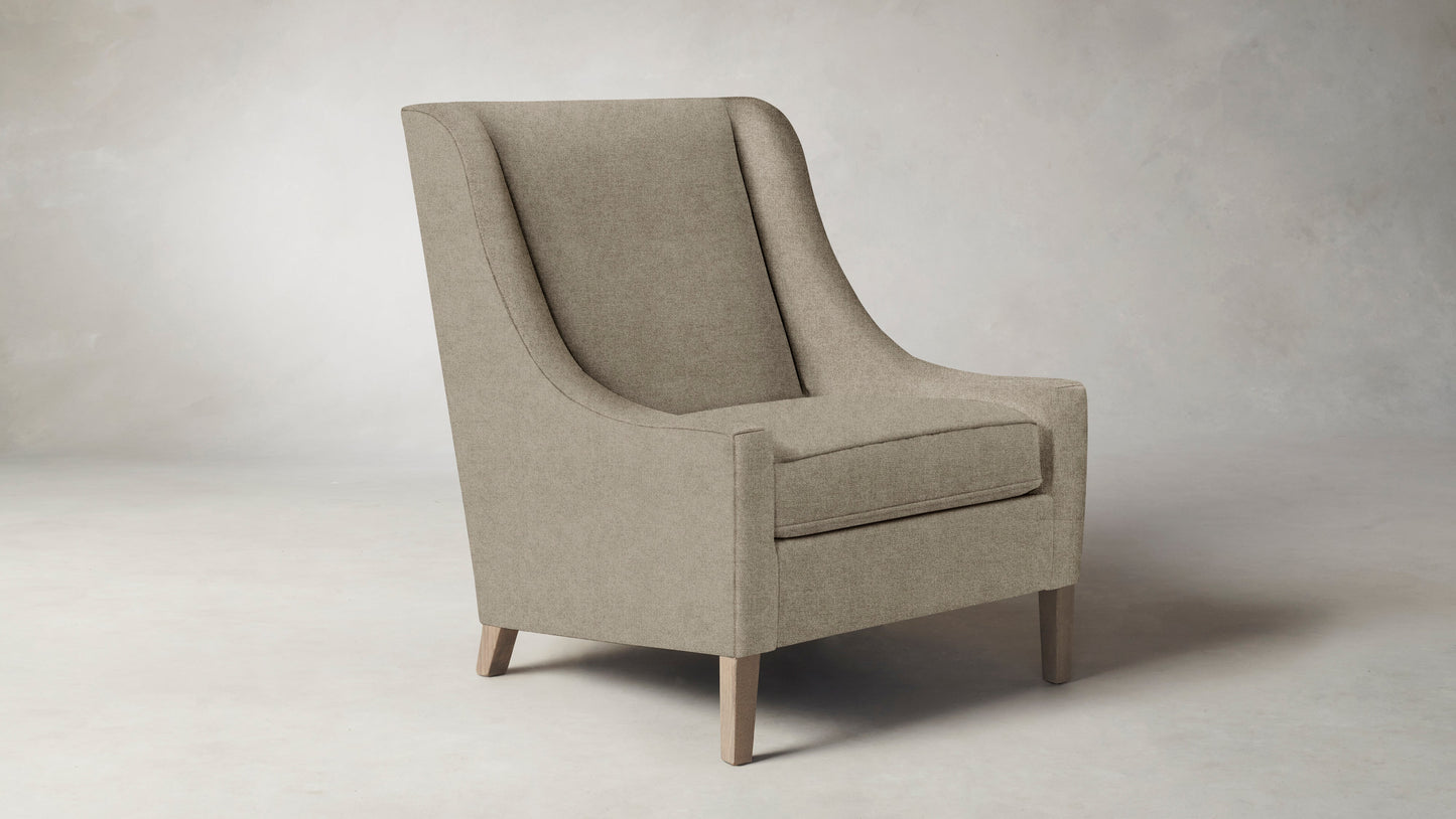 The Chrystie  - Merino Wheat Chair