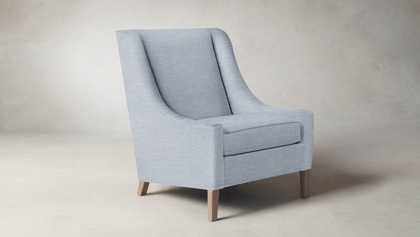 The Chrystie  - Performance Chenille Harbor Chair