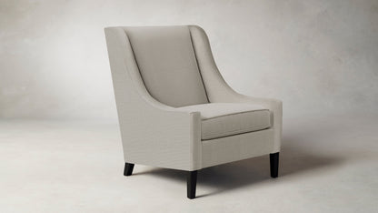 The Chrystie  - Performance Textured Linen Flax Chair