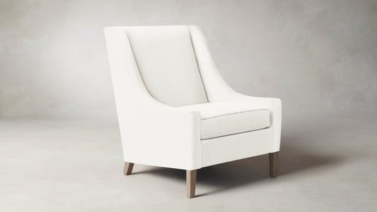 The Chrystie  - Performance Woven Chenille Lace Chair