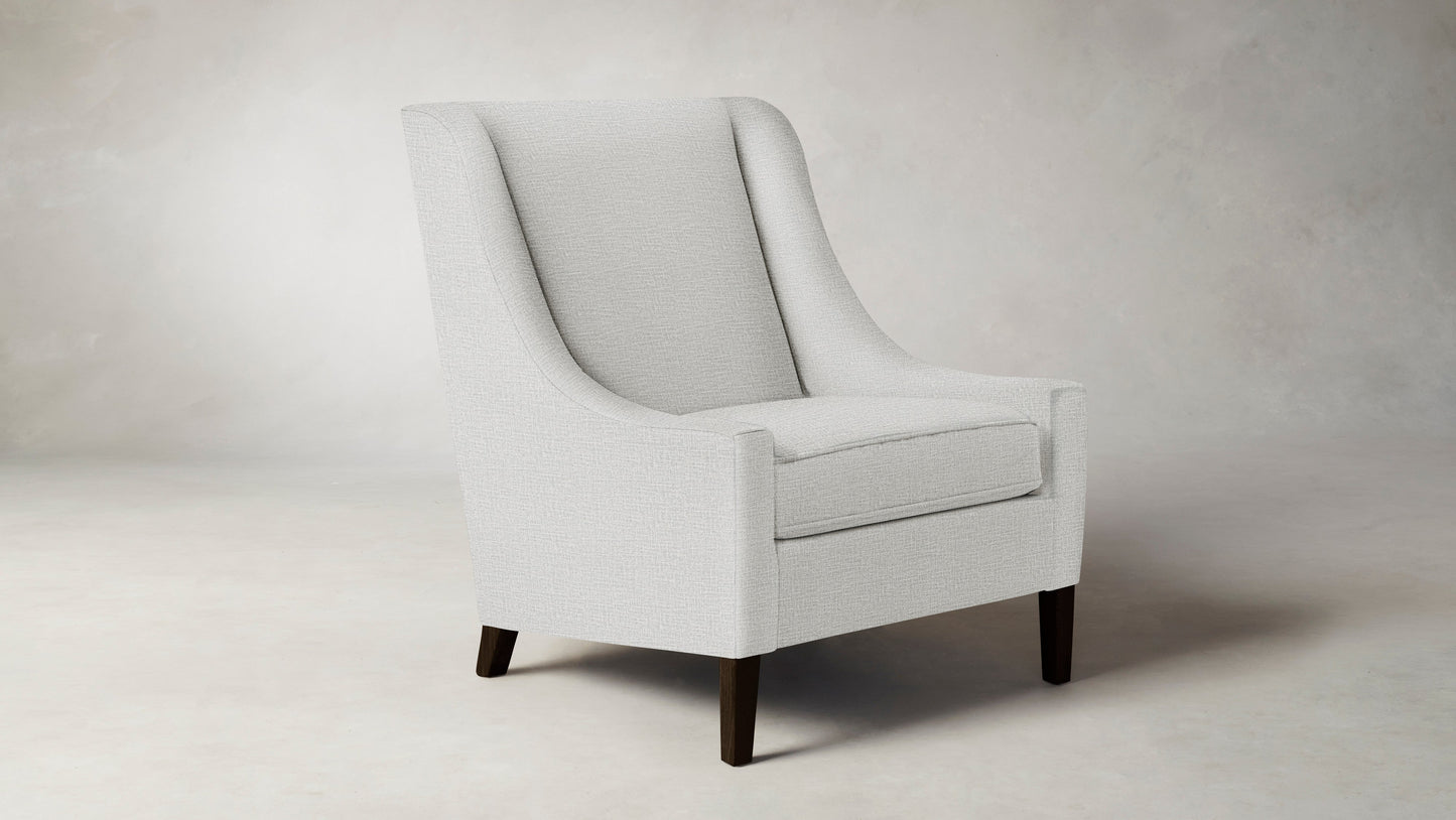 The Chrystie  - Performance Woven Chenille Steel Chair