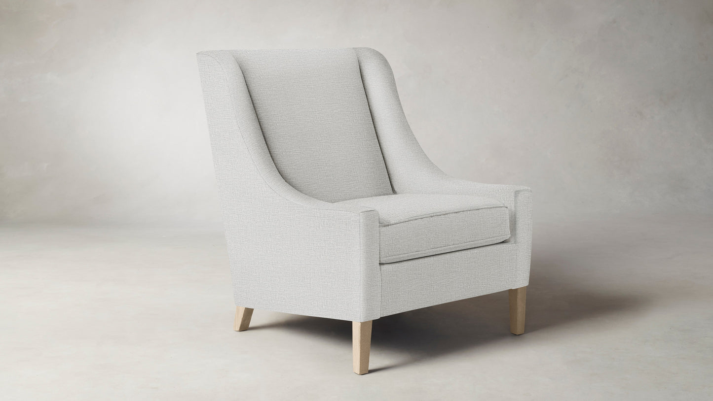 The Chrystie  - Performance Woven Chenille Steel Chair