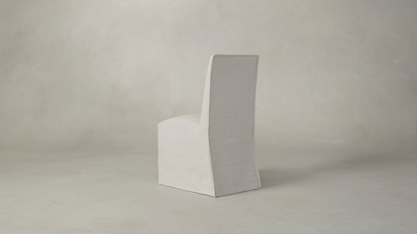 The Beacon  - Performance Stonewashed Linen Dew Dining Chair