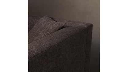 The Breuer  - Belgian Linen Carob Sofa