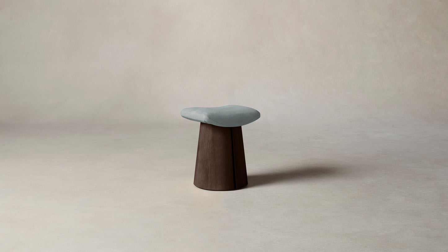 The Weston  - Nubuck Leather Tide Accent Stool