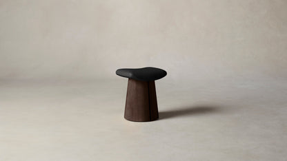 The Weston  - Pebbled Leather Ink Stool