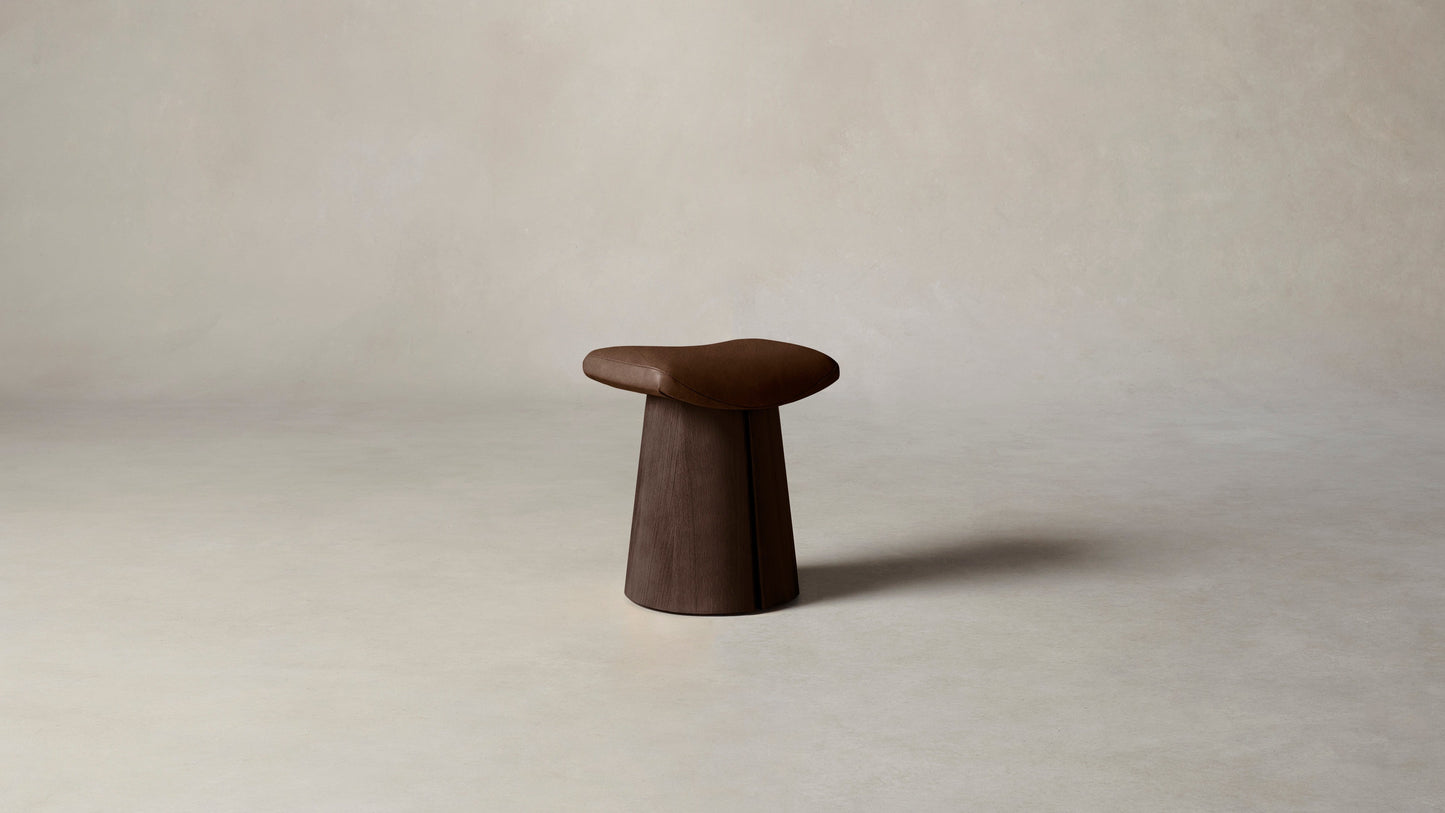 The Weston  - Tuscan Leather Bourbon Stool