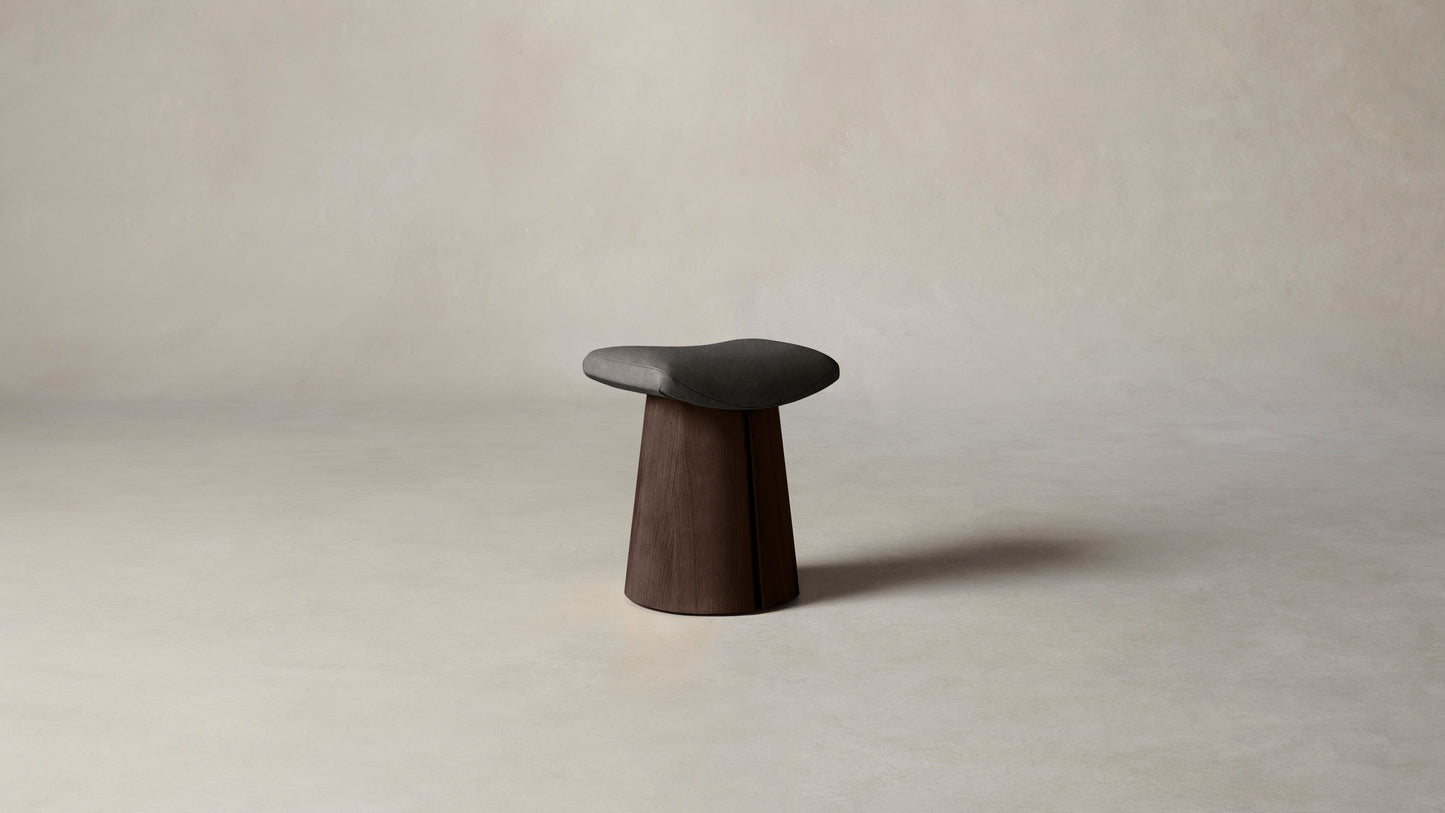 The Weston  - Tuscan Leather Seal Stool